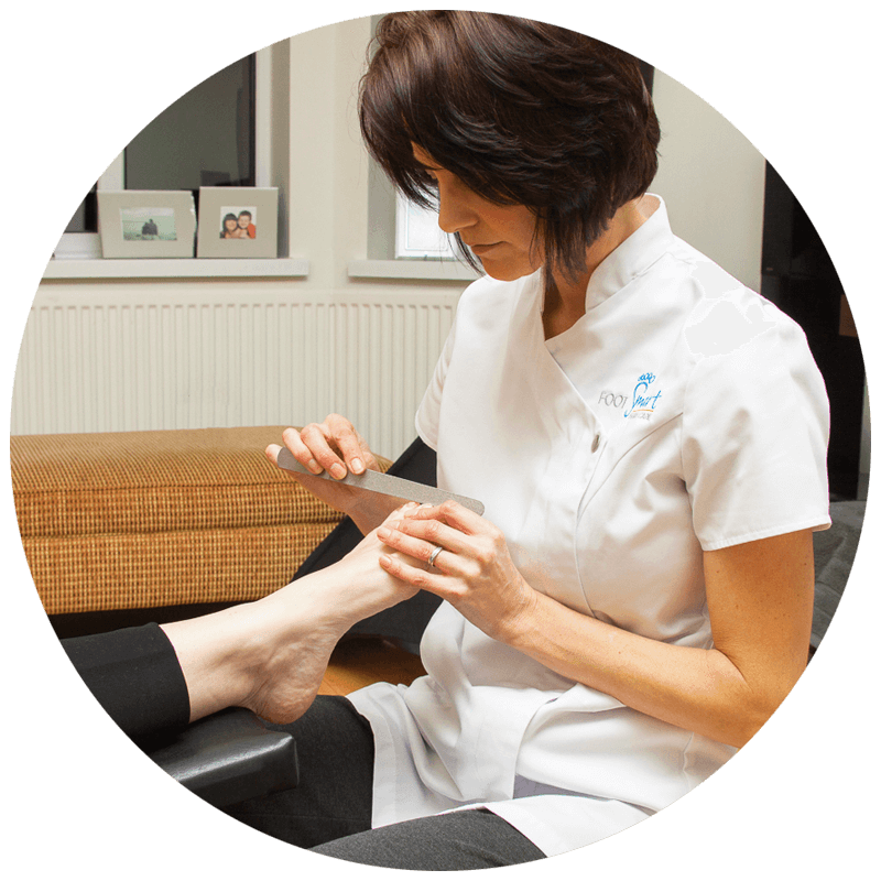 Lesley Helliwell Podiatrist will take care of your feet